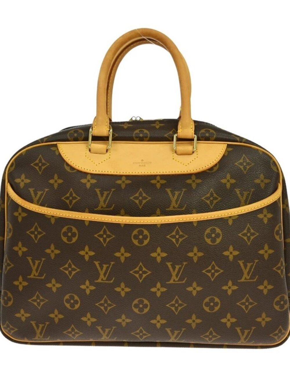 Louis Vuitton Deauville Bowling Vanity Handbag